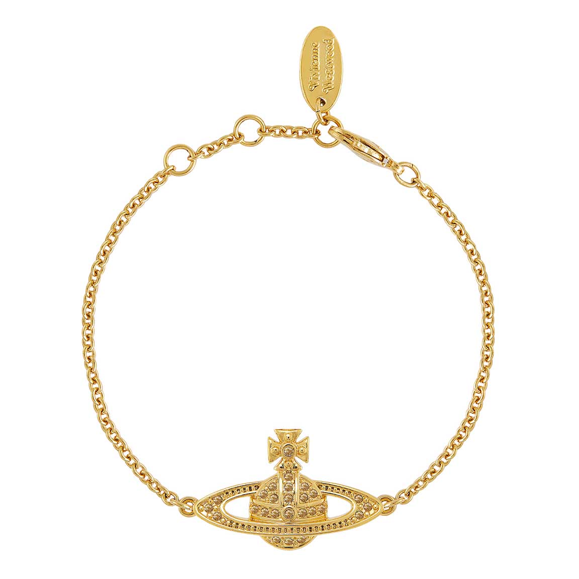 Vivienne Westwood Mini Bas Relief Chain Bracelet